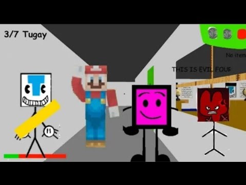 Tugay's Basics in lucky and world V2 - Baldi's Basics Mod