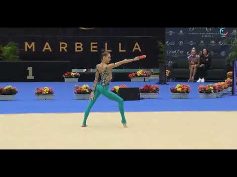 Polina Horodnycha Clubs Final 31,800 BRONZE - Grand-Prix Marbella 2023