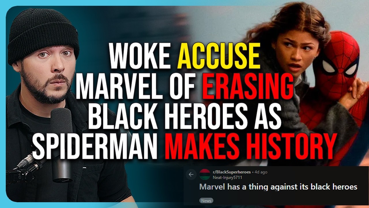 Woke ACCUSE Marvel of ERASING Black Heroes As Spiderman MAKES HISTORY