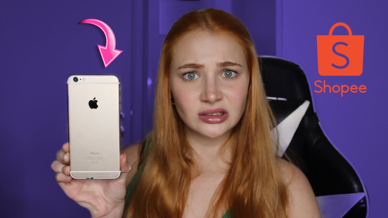 COMPREI O IPHONE 6 PLUS DA SHOPEE! Me arrependi?
