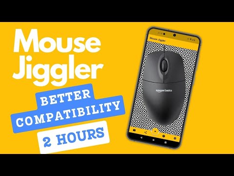 Mouse Mover / Jiggler (Better Compatibility) 2 Hours | Keep Computer Awake All Day !