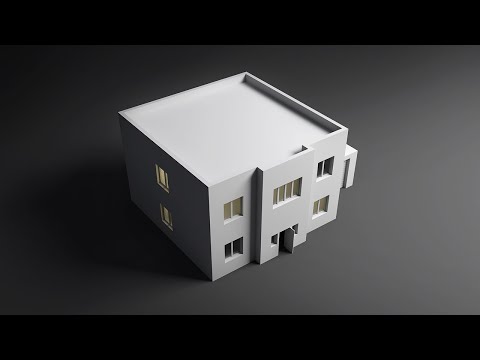 Rhino Architecture - Modeling a House from CAD drawings