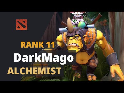 DarkMago (Rank 11) plays Alchemist Dota 2 Full Game