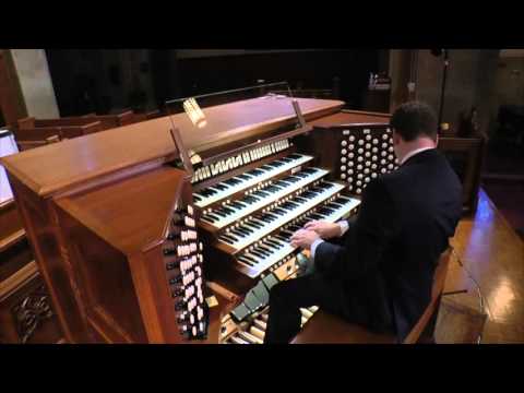 Played on the Quimby Pipe Organ | Widor: Symphonie pour orgue No. 5 op. 42 no. 1: Allegro vivace
