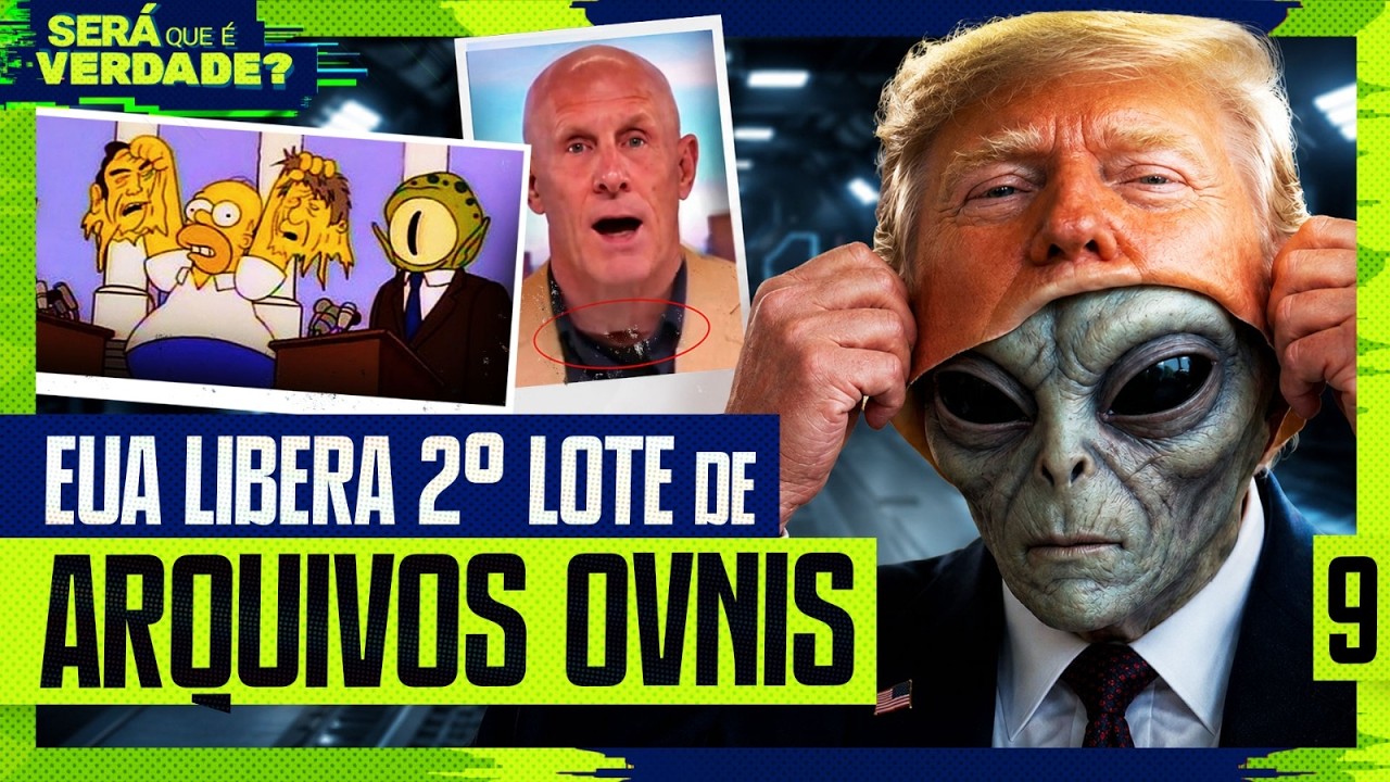 ESTADOS UNIDOS LIBERA SEGUNDO LOTE DE ARQUIVOS OVNIS - Será Que É Verdade? #009