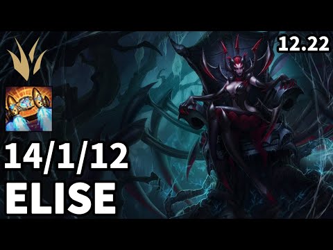 Elise Jungle vs Wukong - KR Master | Patch 12.22
