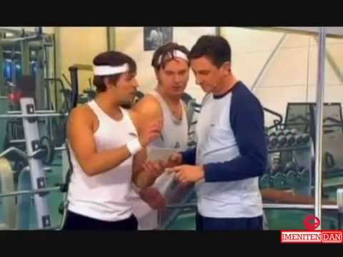 Borut Pahor v fitnesu - Jurij Zrnec in Lado Bizovičar