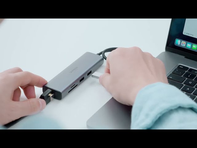 يوجرين موزع 7 في 1 USB C. ugreen 7-in-1 usb c hub...