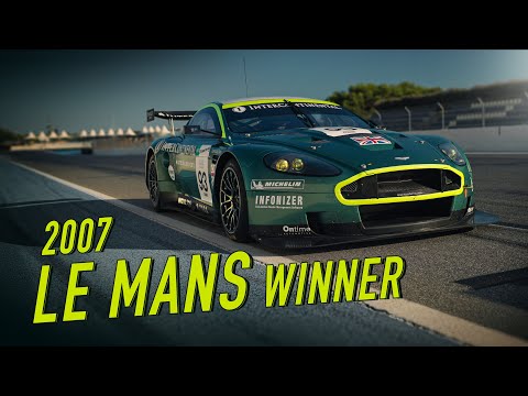 Le Mans winning Aston Martin DBR9 at Circruit Paul Ricard: Endurance Racing Legends at its best