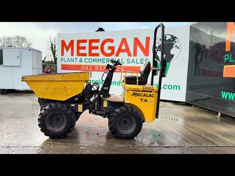 2019 MECALAC 1 TON HI TIP DUMPER ....1,350 hours - Image 2
