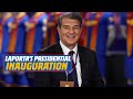 ? LAPORTA'S INAUGURATION SPEECH ?