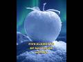 Five Elements of Nature as Apples #ai #air #water #fire #earth #space #nature #elements #apple