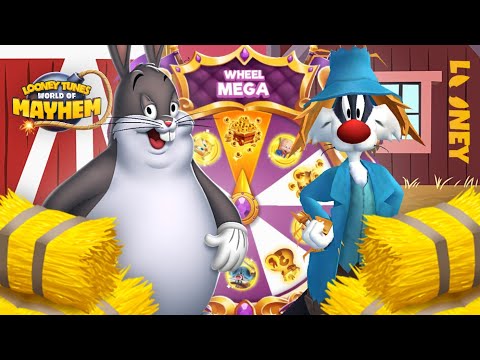 Mega Wheel, Farm Evening & Night - Looney Tunes World of Mayhem