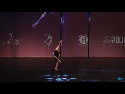 POLE ART ITALY 2020 ALMA ROMERO GOMEZ JUNIORS 8-10 ADVANCED WINNER