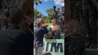 HOMENAGEM À SAMPAIO! ⚔️🔥 #Infantarianos #Infantaria #ESA #EsPCEx #AMAN #PQD #Soldado #Exercito #EB