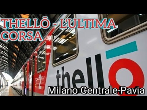 EC 159 - L'ultima corsa per l'ultimo Thellò; Breve viaggio a bordo tra Milano Centrale e Pavia 29/06