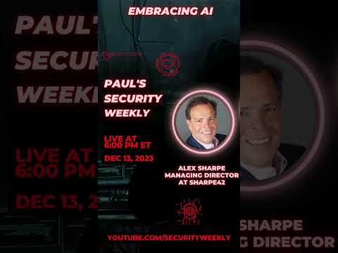 Embracing AI with guest Alex Sharpe, Managing Director at Sharpe42 PSW #810