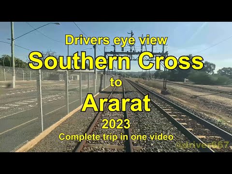 Drivers eye view, Southern Cross to Ararat, 2023