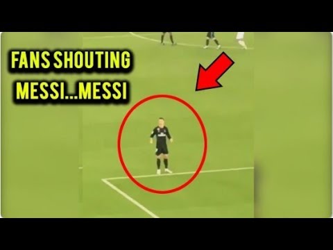 Al Jazira vs Real Madrid   Cristiano Ronaldo reaction after the shouts of Messi's Fans