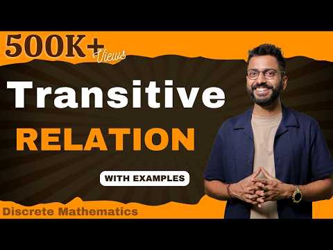 Transitive Relation with examples