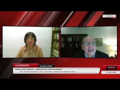 Panamá: reivindicaciones son genuinas. Mario López embajador de Perú en Panamá., video de YouTube