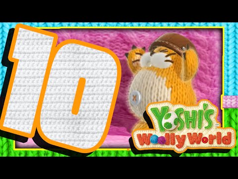 Yoshi's Woolly World - Walkthrough Part 10 FREE BADGES!!!