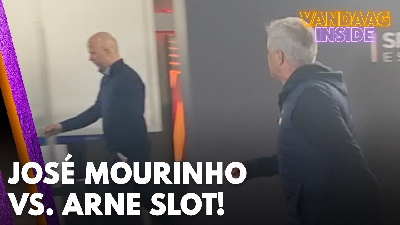 Thumbnail for article: De beelden: Mourinho gaat tekeer tegen Slot in de catacomben van Stadio Olimpico