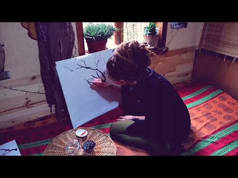 Мастер-класс 'Ветка сакуры'. ДК п. Горный