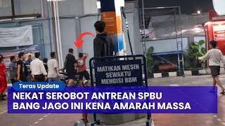 Download lagu Sok Jago di SPBU! Pemotor Serobot Antrean, Endingnya Bikin Kapok mp3
