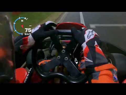 Traçado 122 KGV - Copa Fkart Old School - piloto Marcus FONSECA