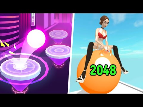 Dancing Ball Fun vs Yoga Ball Run - Max Level Gameplay (Part )