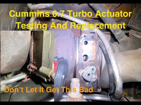 Ram 6.7 Cummins Turbo Actuator Testing And Replacement