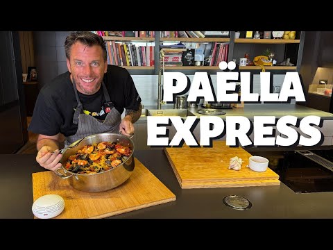 NORBERT'S RECIPE: MY EXPRESS HOMEMADE PAELLA!