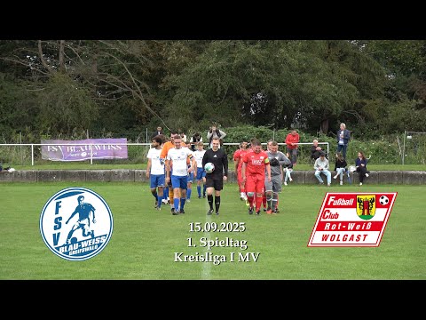 1.Spt. FSV Blau-Weiß Greifswald II : FC Rot-Weiß Wolgast II 2:5 KL MV