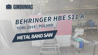 Behringer HBE 511 A metal band saw | Image 4 - Machineryline