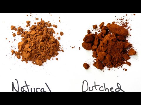 Dutch Processed VS Natural Cocoa Powder