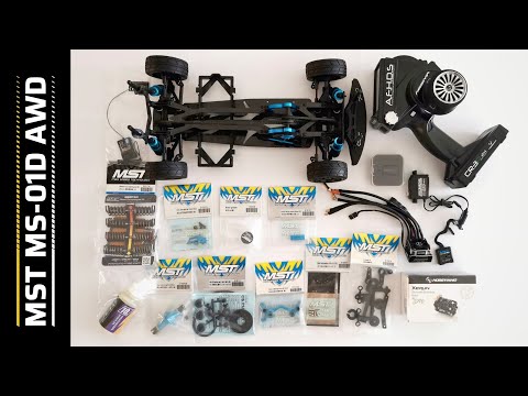 Restoration of abandoned MST AWD RC Drift chassis