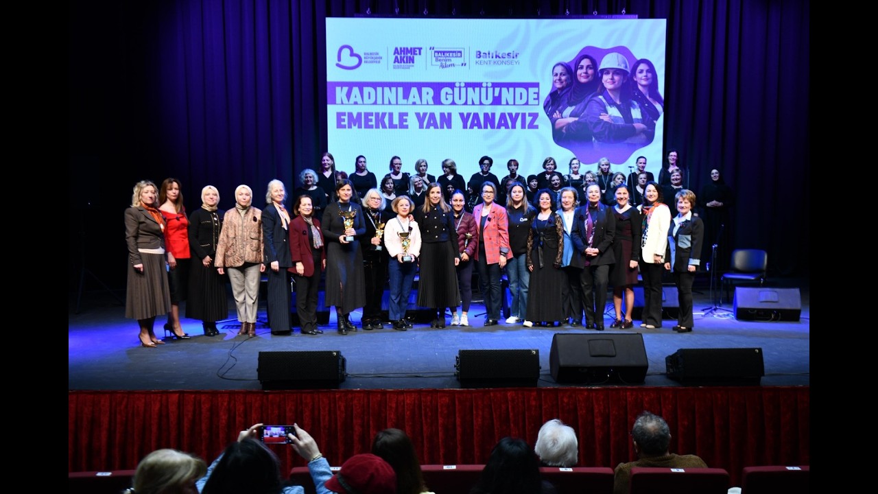 Balıkesir’de Kadınlar Günü Büyükşehir’in Etkinlikleriyle Renklendi