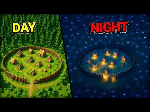 I Built a Village Surrounded by Mythical Monsters in Night is Coming