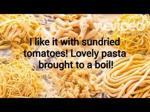 The Pasta Song