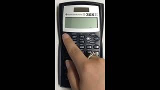 Adding One Variable Data into TI 30xIIS Scientific Calculator