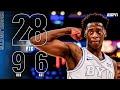 AJ Dybantsa HIGHLIGHTS CAREER HIGH In PTS REB AST In BYU S Comeback Win Vs Clemson ESPN CBB