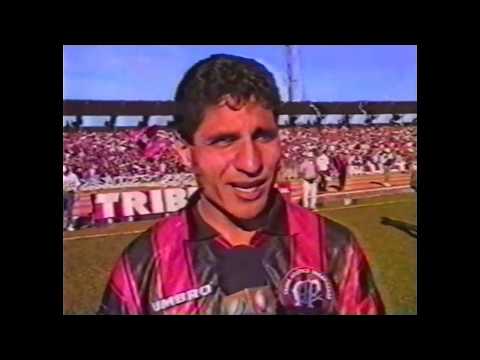 Club Athletico Paranaense 2x1 Coritiba FC - Final Estadual de 1998 - Lances, festa e entrevistas