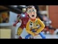 Iron man and Toy story stop motion : The Ambush 鋼鐵 ...