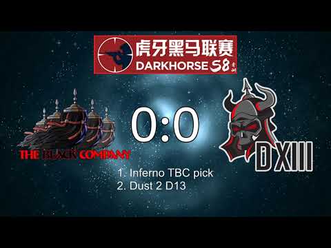 🔴 The Black Company vs D13 l Huya DarkHorse League Season 8 l bo2