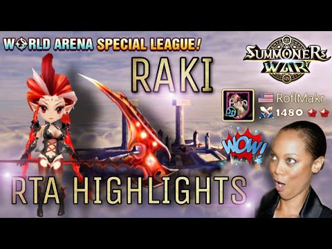 Raki RTA Highlights - Summoners War