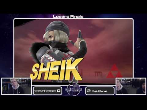 CACAW | Cacogen (Sheik) vs KoL | Konga (Donkey Kong) - Orbitar 24 - Losers Finals