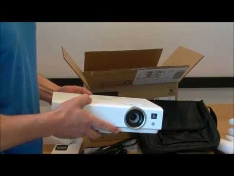 Sony VPL DX125 Unboxing