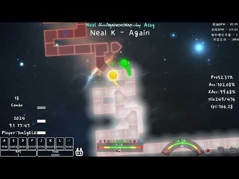 [ADOFAI] Neal K - Again Strict Clear