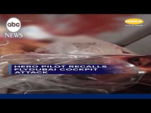 Hero pilot recalls FlyDubai cockpit attack